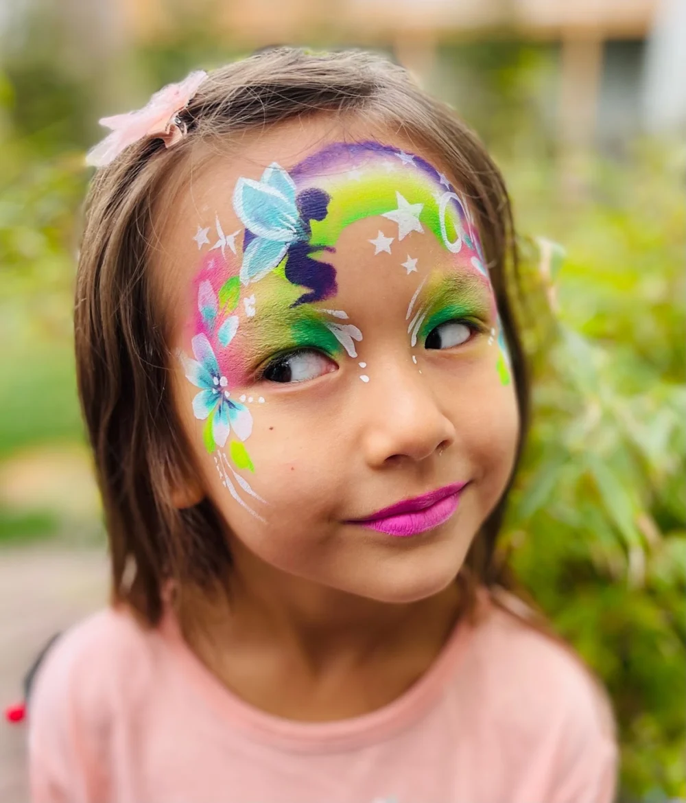 Fairy Tree Face Painting